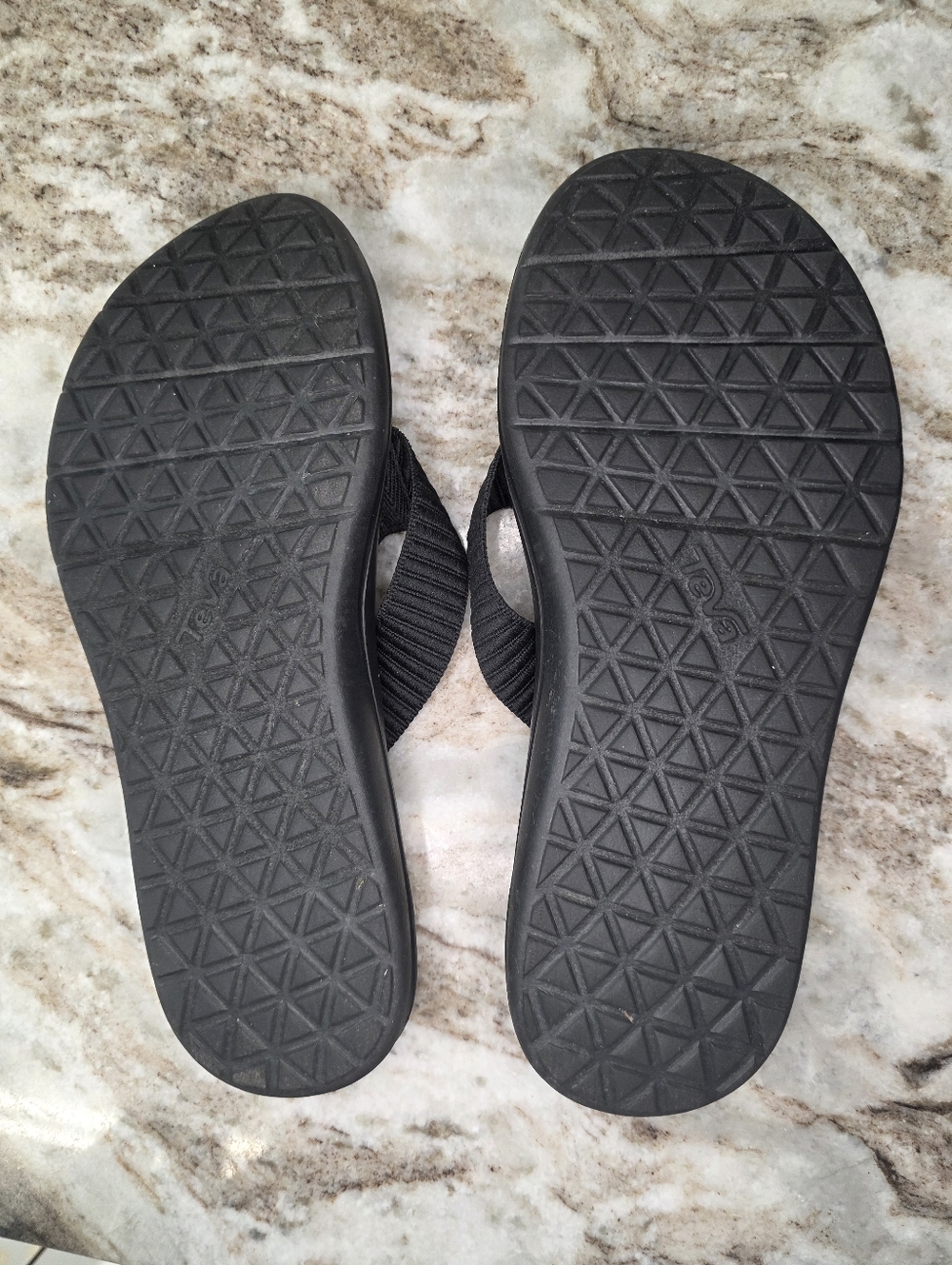Teva Voya Flip Flop Women's Size 9 Black - Picture 5 of 6